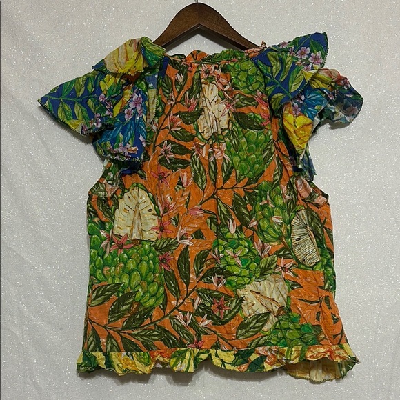 FARM Rio Multicolor Tropical Blouse - Picture 3 of 3